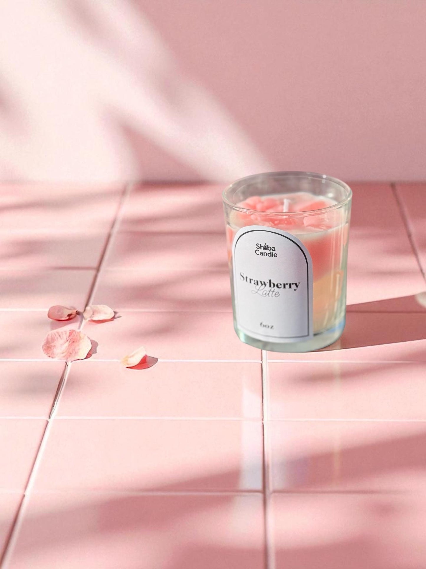 Strawberry Latte Candle
