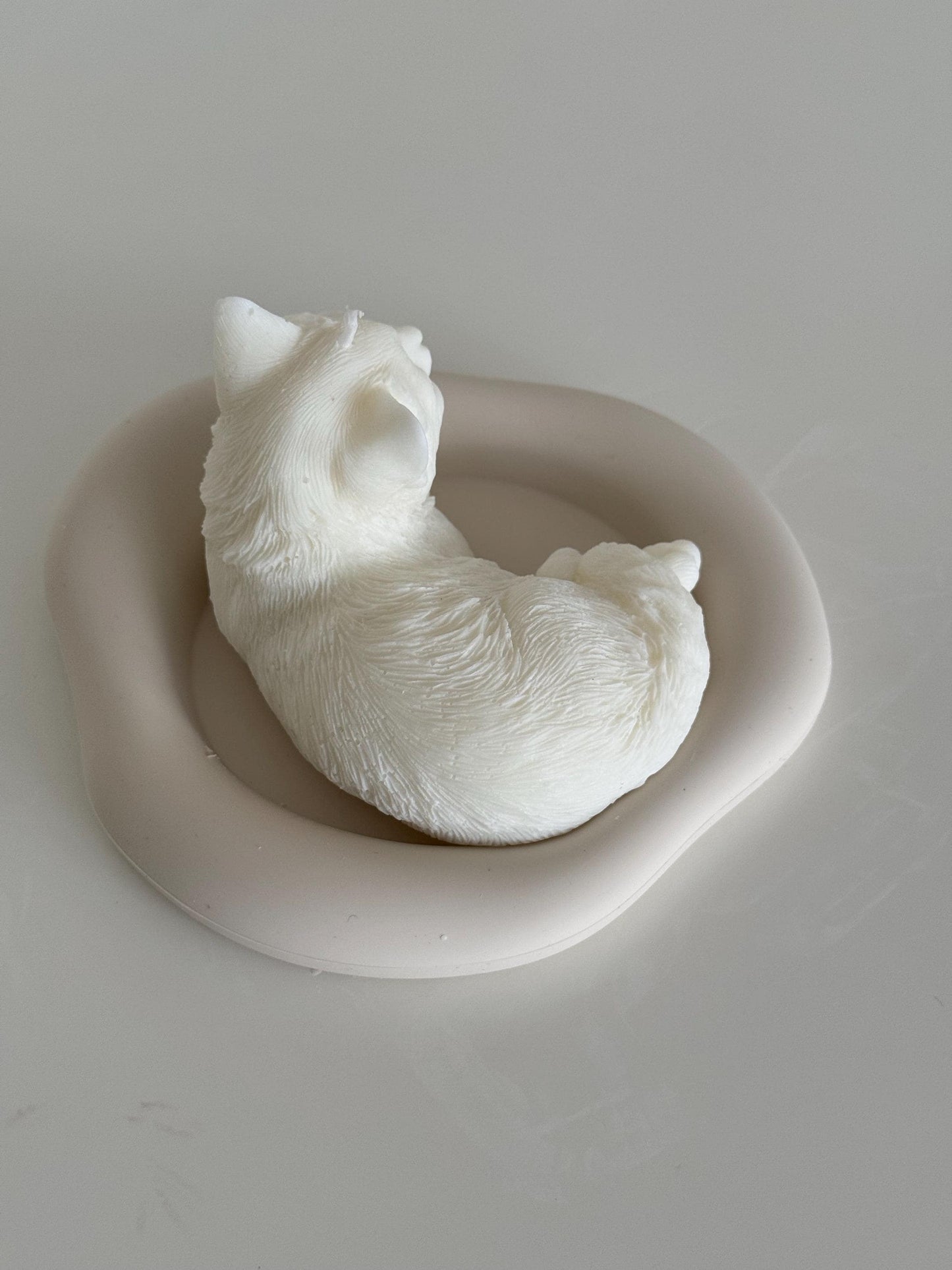Custom Cat Candle