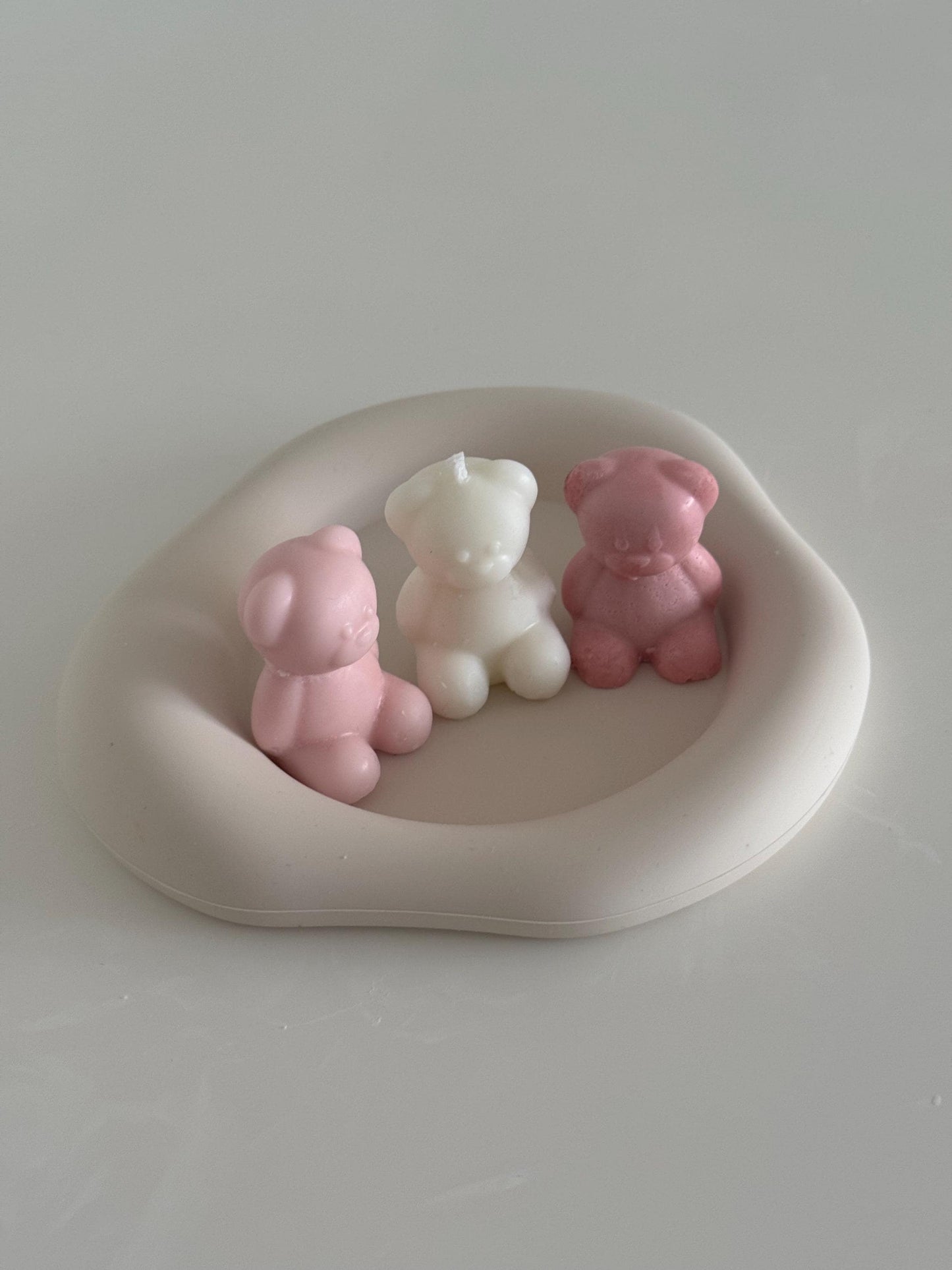 Custom Teddy Bear Candle