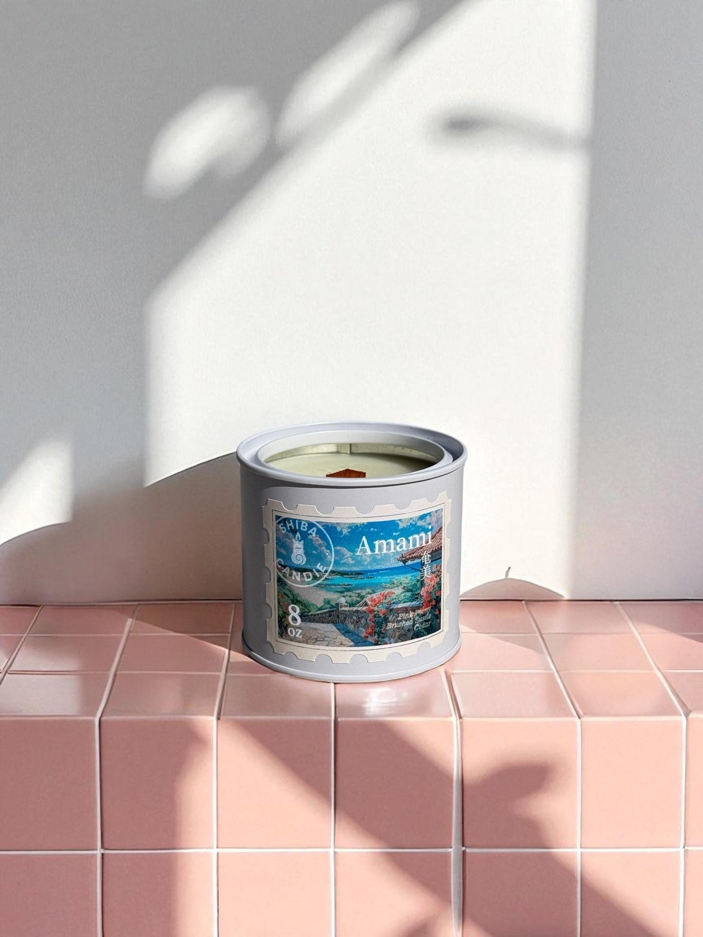 Amami | Peony + Blush Suede + Cedar |