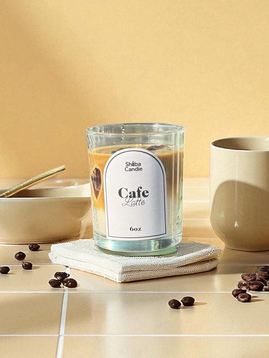 Cafe Latte Candle |Matcha Latte | Strawberry Latte  | Blueberry Latte | Lavender Latte | Cream top | Clouds | Iced Latte |Einspanner |Coffee