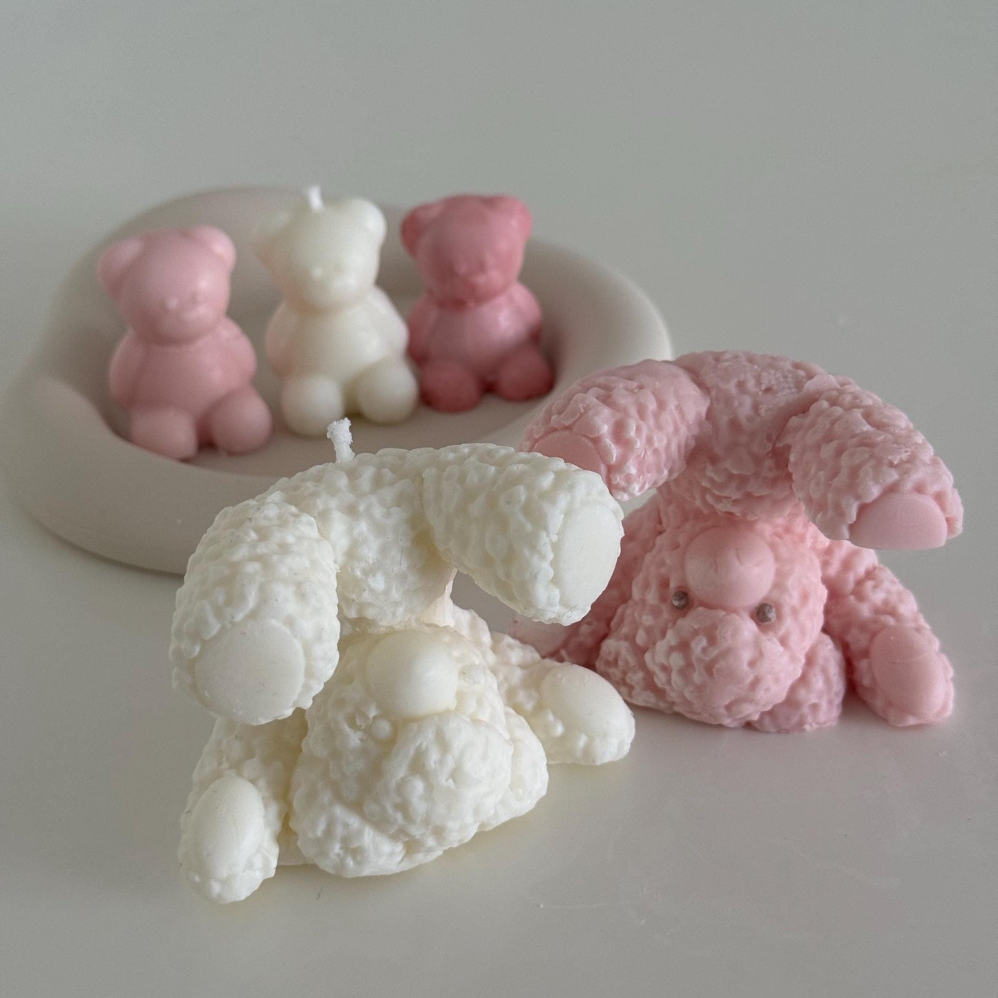 Custom Teddy Bear Candle