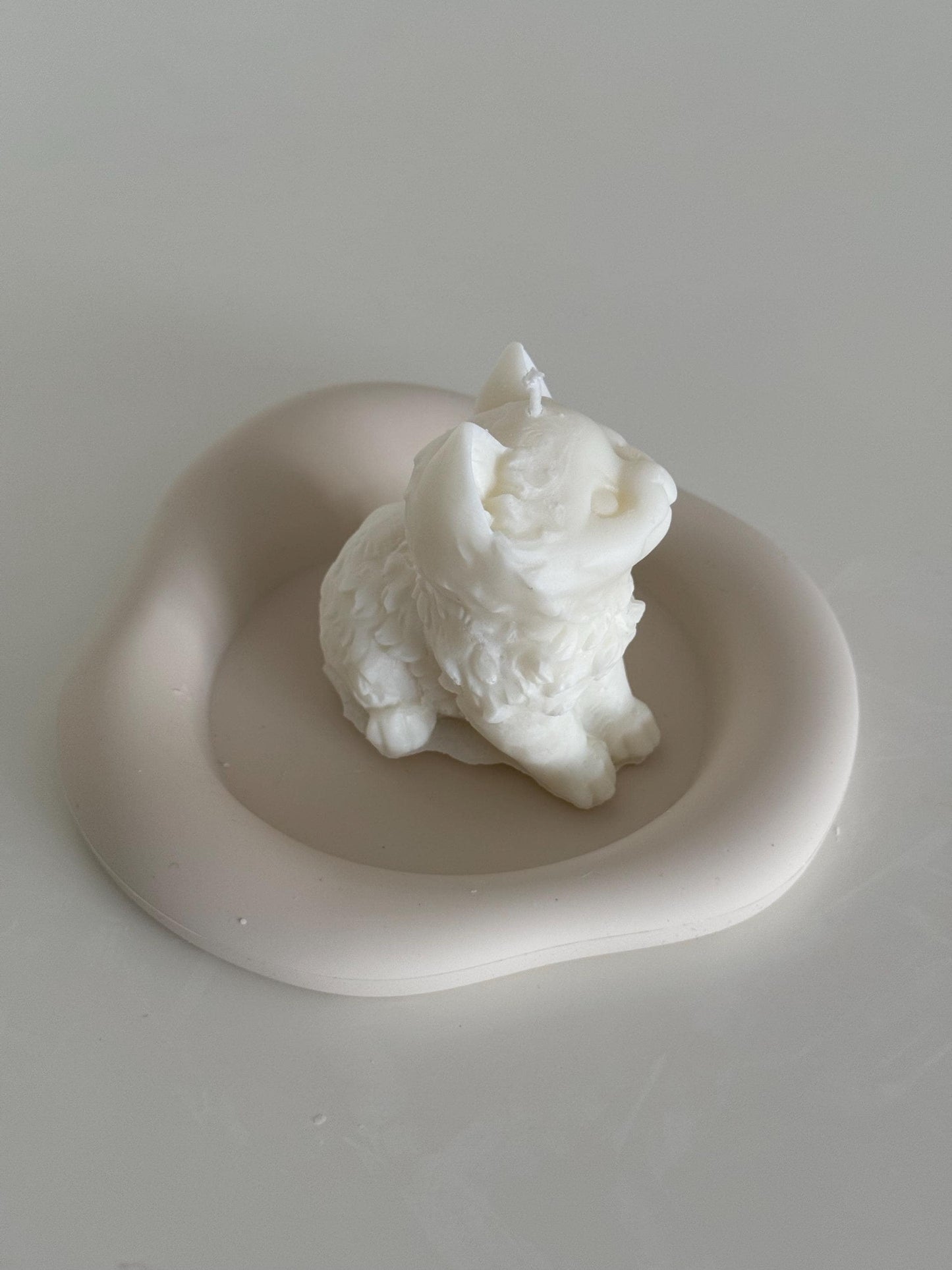 Custom Cat Candle