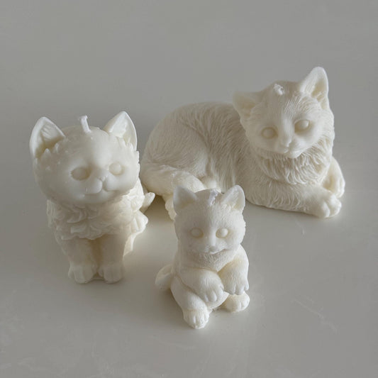 Custom Cat Candle