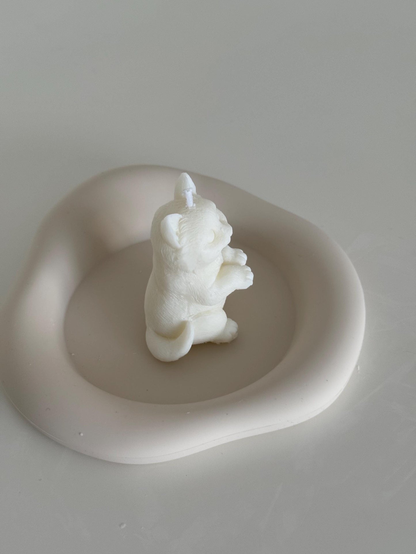 Custom Cat Candle