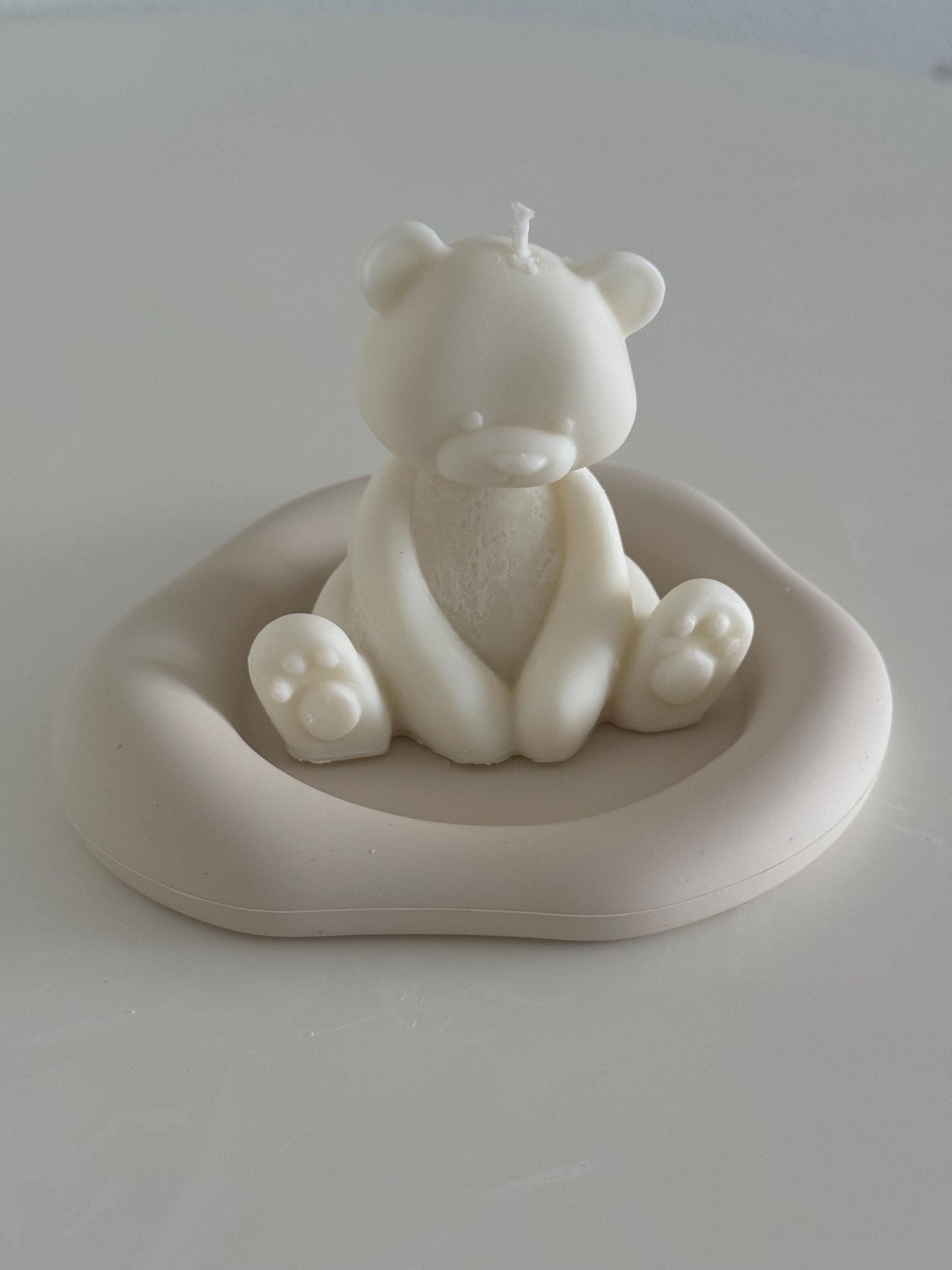 Custom Teddy Bear Candle