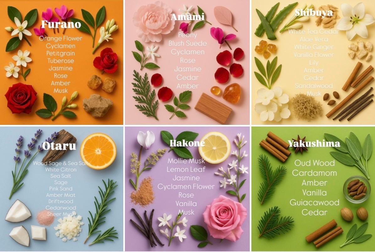 Hakone | Mollie Musk + Lemon Leaf + Musk |