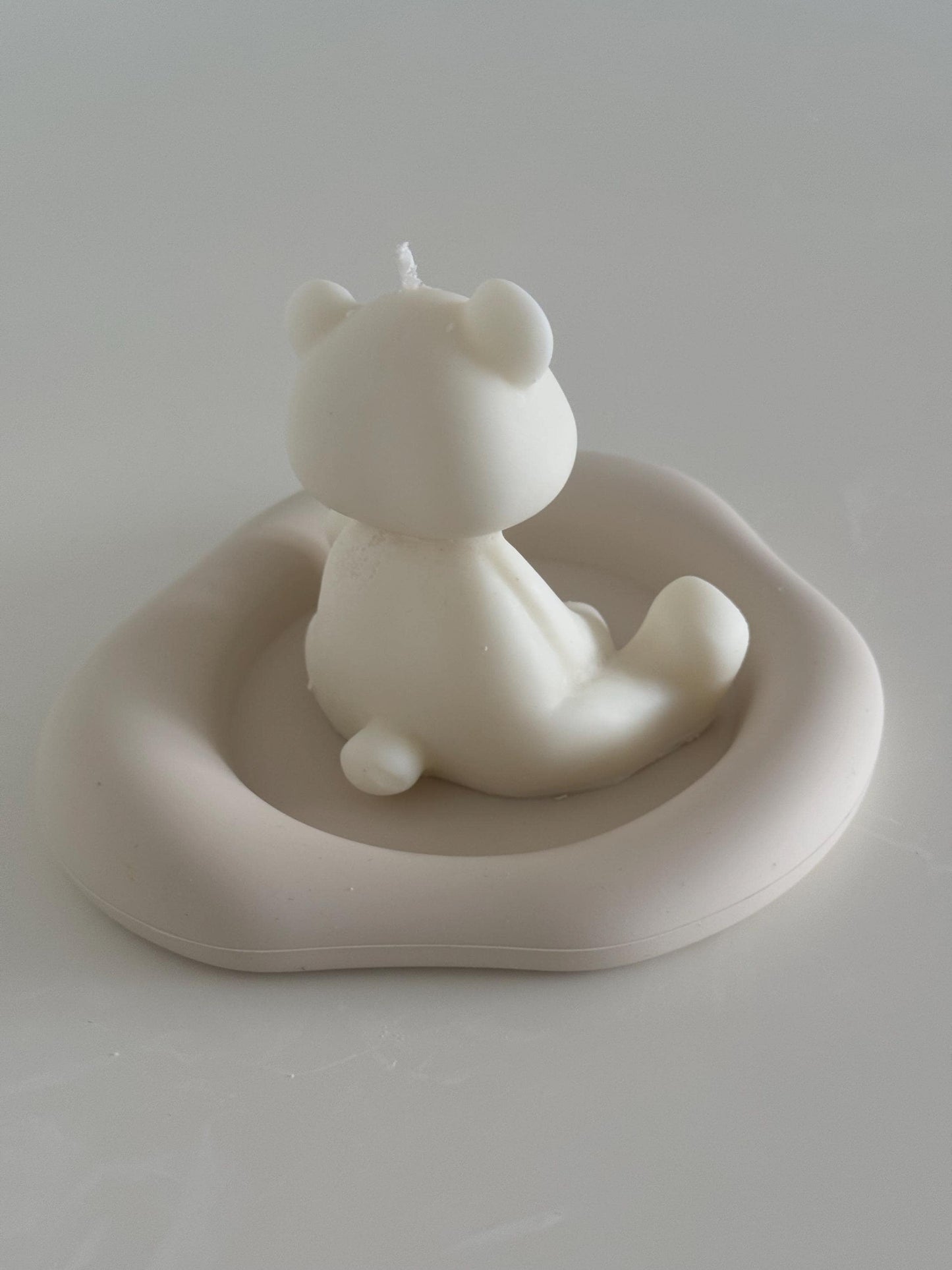 Custom Teddy Bear Candle