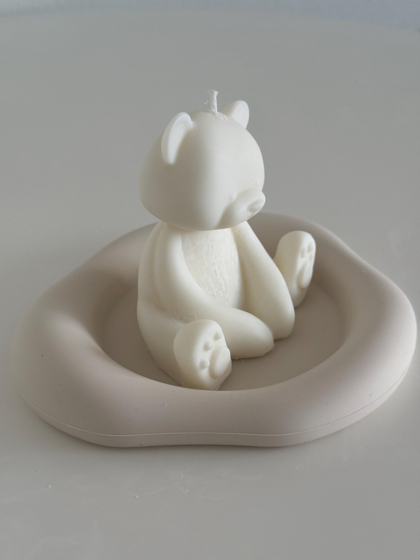 Custom Teddy Bear Candle