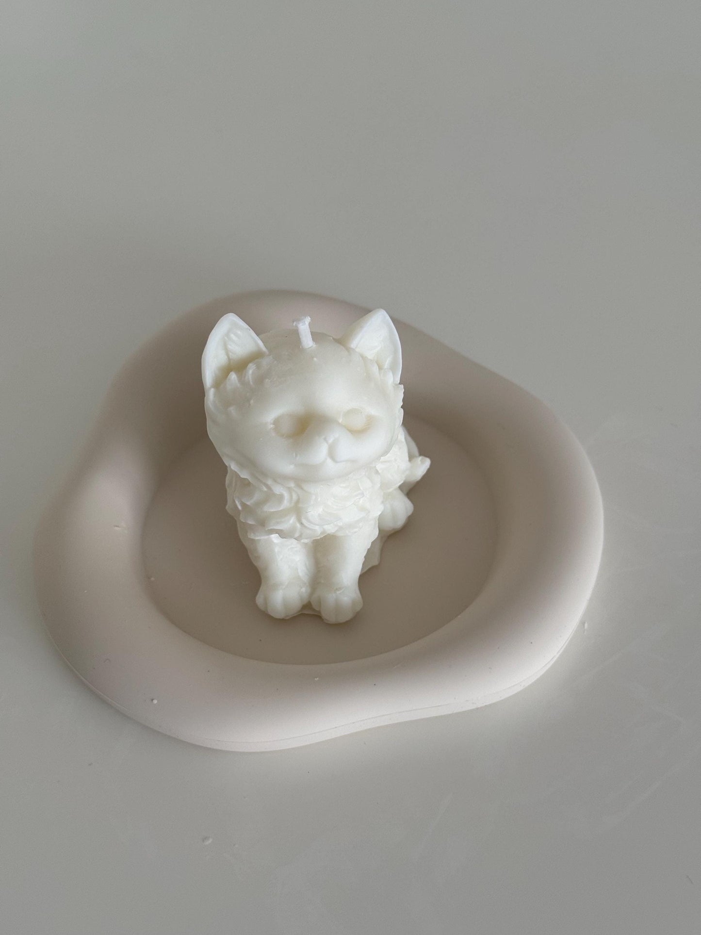 Custom Cat Candle